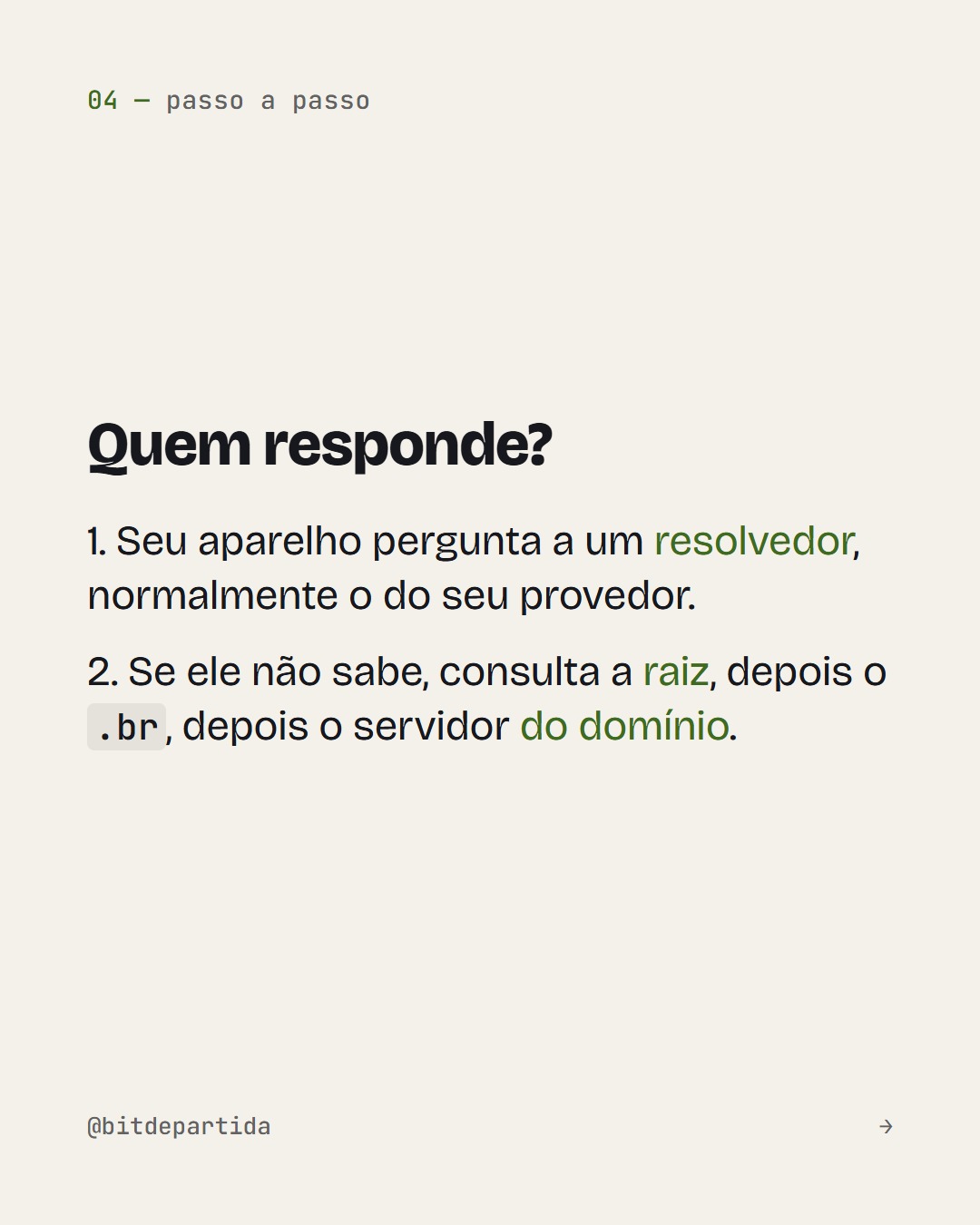 Carrossel sobre DNS, slide 4 de 8